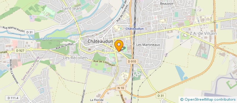 localisation de l'entreprise MONSIEUR CYRIL LOCHIN à CHATEAUDUN