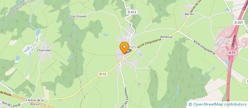 localisation de l'entreprise MONSIEUR CYRIL LOISY  CHAMPS