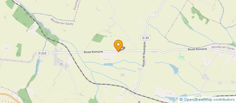 localisation de l'entreprise MONSIEUR CYRIL LOMBARD  MONFERRAN-SAVES