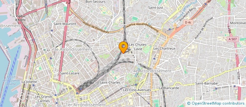 localisation de l'entreprise MONSIEUR CYRIL LOMBARDI à MARSEILLE