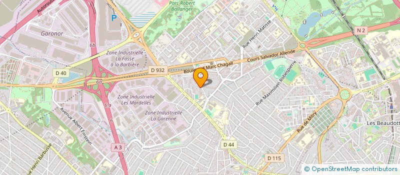 localisation de l'entreprise MONSIEUR CYRIL LORSERY  AULNAY-SOUS-BOIS