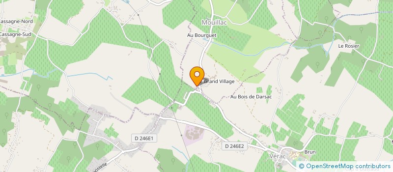 localisation de l'entreprise MONSIEUR CYRIL LOUBET  LAPOUYADE