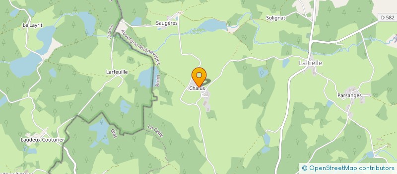 localisation de l'entreprise MONSIEUR CYRIL LOURADOUR  LA CELLE