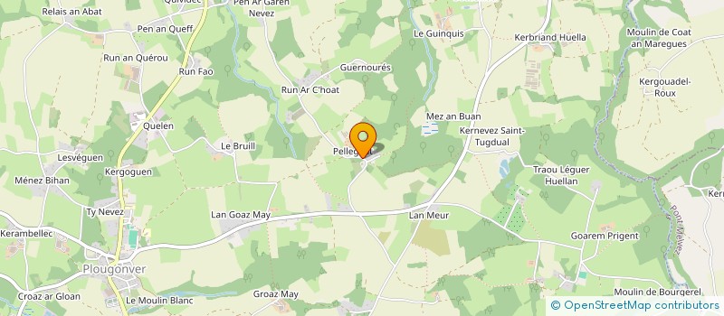 localisation de l'entreprise MONSIEUR CYRIL MACLER  PLOUGONVER