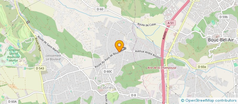 localisation de l'entreprise MONSIEUR CYRIL MAERTEN  CABRIES