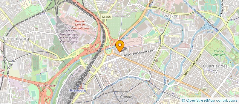 localisation de l'entreprise MONSIEUR CYRIL MAETZ à STRASBOURG