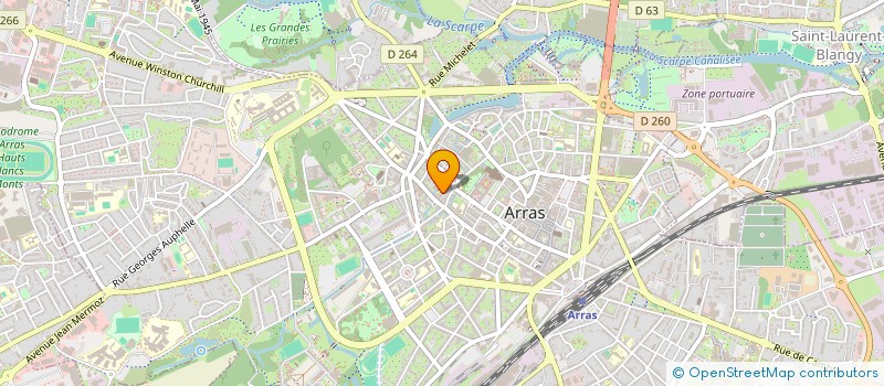 localisation de l'entreprise MONSIEUR CYRIL MAIRE à ARRAS
