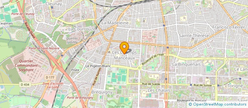 localisation de l'entreprise MONSIEUR CYRIL MALAVASI à RENNES