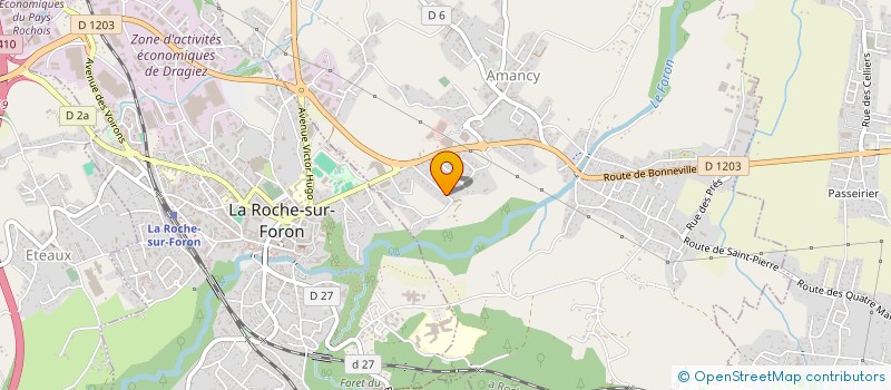 localisation de l'entreprise MONSIEUR CYRIL MANAS  SAINT-PIERRE-EN-FAUCIGNY