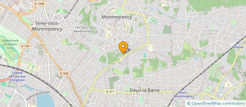 localisation de l'entreprise MONSIEUR CYRIL MANSARD à MONTMORENCY