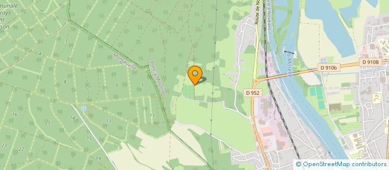 localisation de l'entreprise MONSIEUR CYRIL MARCHAL  PONT-A-MOUSSON