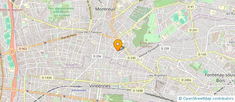 localisation de l'entreprise MONSIEUR CYRIL MARCONVILLE à MONTREUIL