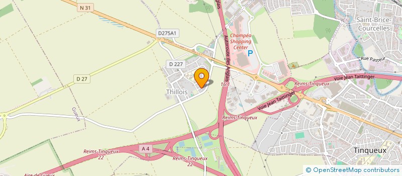 localisation de l'entreprise MONSIEUR CYRIL MARECHAL à THILLOIS