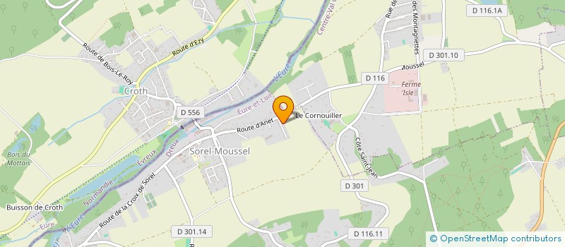 localisation de l'entreprise MONSIEUR CYRIL MARGAT à SOREL-MOUSSEL