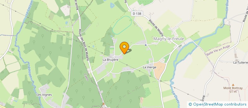 localisation de l'entreprise MONSIEUR CYRIL MARIE  MEZIDON VALLEE D'AUGE