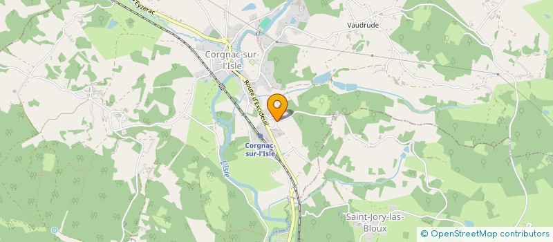 localisation de l'entreprise MONSIEUR CYRIL MARTEAU  CORGNAC-SUR-L'ISLE