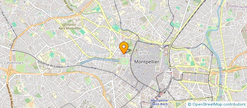 localisation de l'entreprise MONSIEUR CYRIL MARTIN à MONTPELLIER