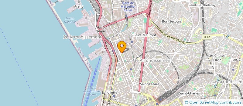 localisation de l'entreprise MONSIEUR CYRIL MARTIN à MARSEILLE