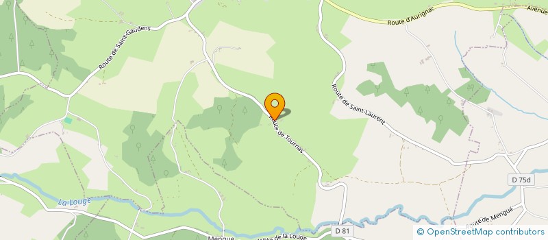 localisation de l'entreprise MONSIEUR CYRIL MARTIN  CASSAGNABERE-TOURNAS