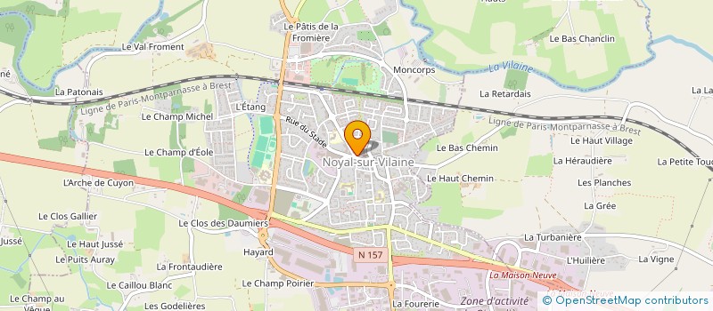 localisation de l'entreprise MONSIEUR CYRIL MARTIN DE SAINT SEMMERA à NOYAL-SUR-VILAINE