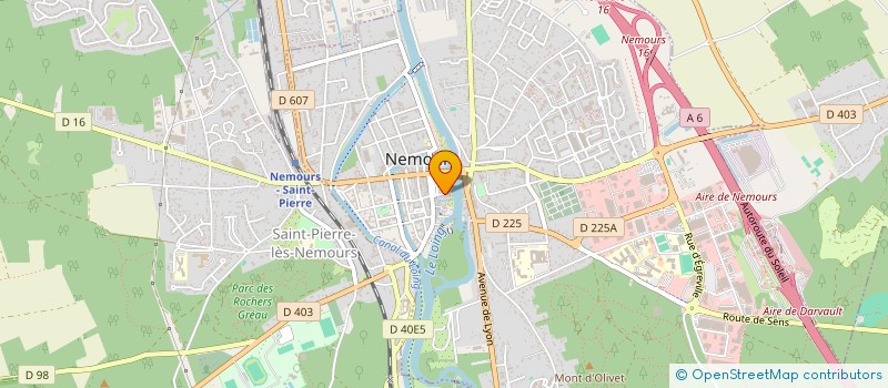 localisation de l'entreprise MONSIEUR CYRIL MASSE  NEMOURS