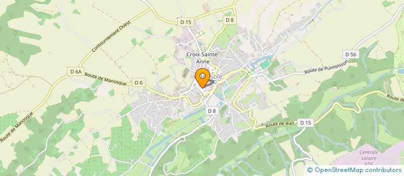 localisation de l'entreprise MONSIEUR CYRIL MAUREL à VALENSOLE