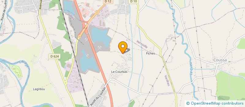 localisation de l'entreprise MONSIEUR CYRIL MAURETTE à VARILHES