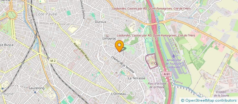 localisation de l'entreprise MONSIEUR CYRIL MAZIERES à TOULOUSE