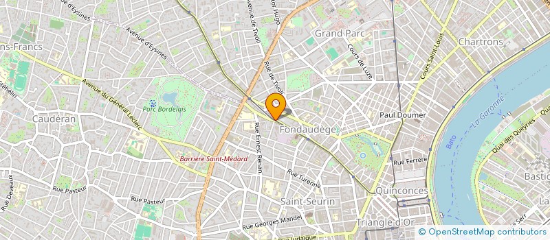 localisation de l'entreprise MONSIEUR CYRIL MECHINET  BORDEAUX