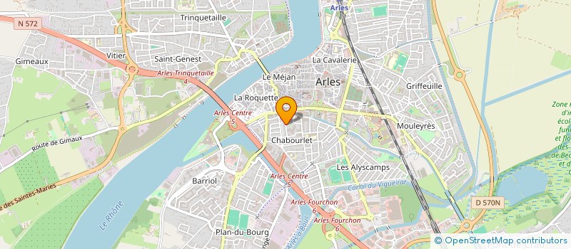 localisation de l'entreprise MONSIEUR CYRIL MECKES à ARLES