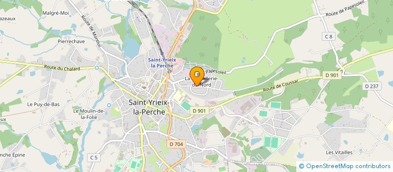 localisation de l'entreprise MONSIEUR CYRIL MEZY  LADIGNAC-LE-LONG