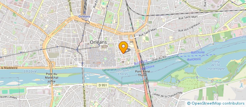 localisation de l'entreprise MONSIEUR CYRIL MICHON à ORLEANS
