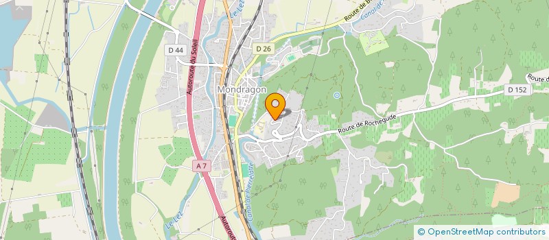 localisation de l'entreprise MONSIEUR CYRIL MILLET  MONDRAGON