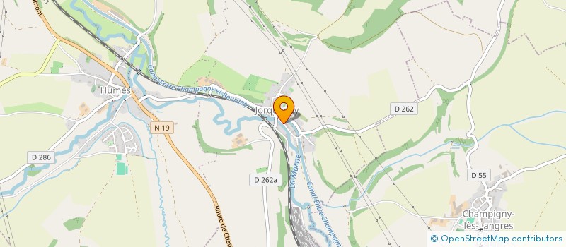 localisation de l'entreprise MONSIEUR CYRIL MOISSON à SAINT-VALLIER-SUR-MARNE