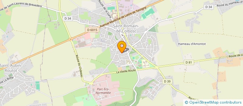 localisation de l'entreprise MONSIEUR CYRIL MONGENOTY à SAINT-ROMAIN-DE-COLBOSC