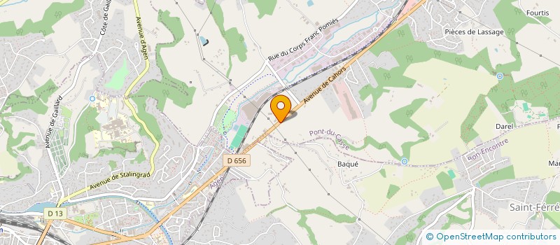 localisation de l'entreprise MONSIEUR CYRIL MONVIELA  PONT-DU-CASSE