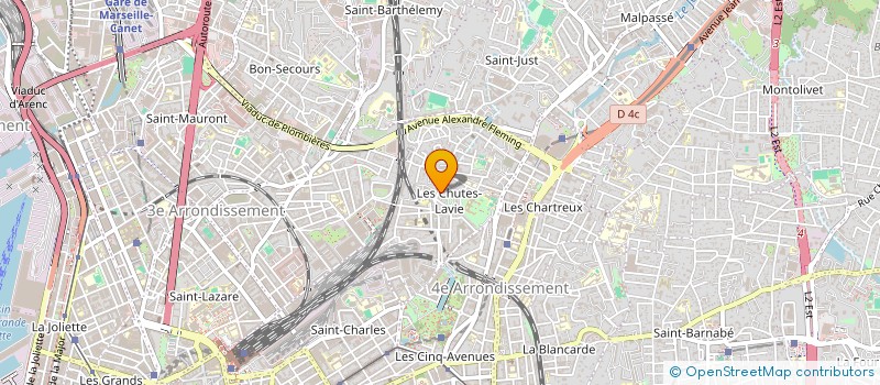 localisation de l'entreprise MONSIEUR CYRIL MORELLO à MARSEILLE
