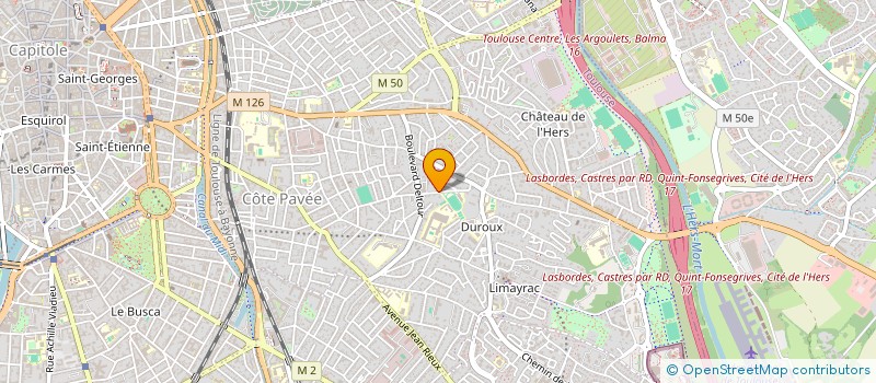 localisation de l'entreprise MONSIEUR CYRIL MORETTI à TOULOUSE