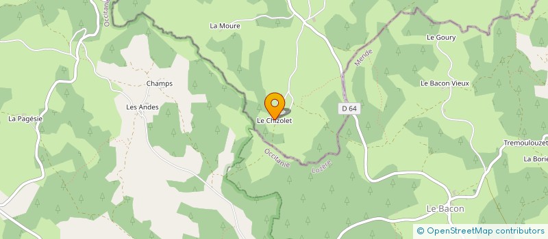localisation de l'entreprise MONSIEUR CYRIL MORIN à VAL D'ARCOMIE