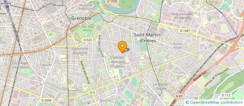 localisation de l'entreprise MONSIEUR CYRIL MORLET à GRENOBLE