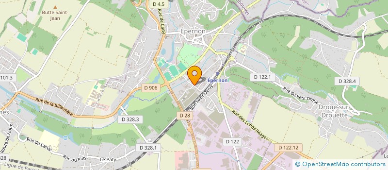 localisation de l'entreprise MONSIEUR CYRIL MOUREAU à EPERNON
