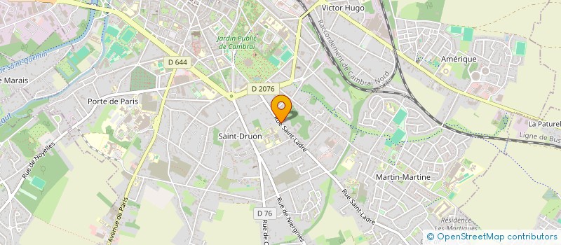 localisation de l'entreprise MONSIEUR CYRIL MOURLON à CAMBRAI