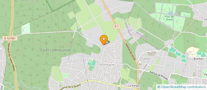 localisation de l'entreprise MONSIEUR CYRIL NAMUROIS à LE TAILLAN-MEDOC