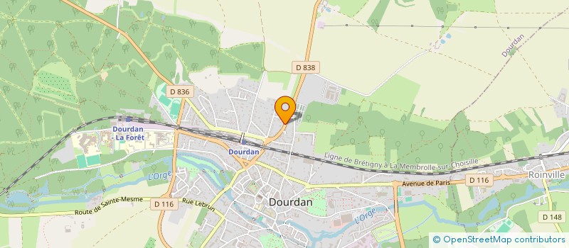 localisation de l'entreprise MONSIEUR CYRIL NAUGUET à DOURDAN
