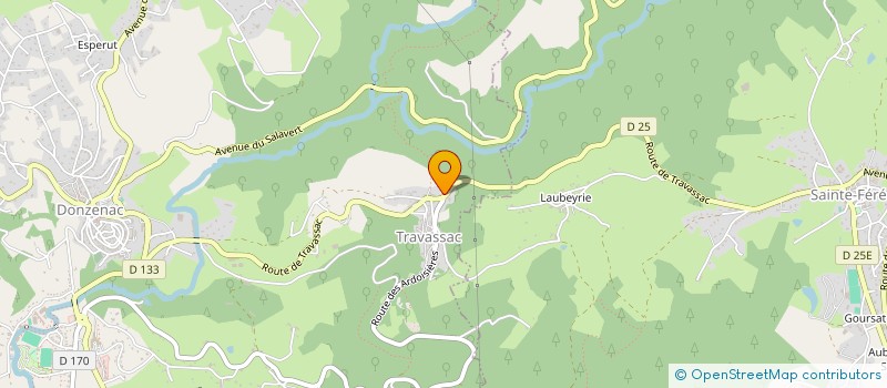 localisation de l'entreprise MONSIEUR CYRIL NGUYEN  DONZENAC