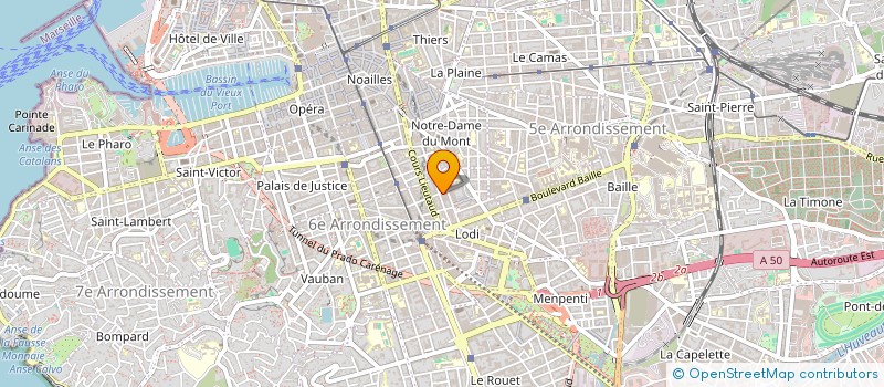 localisation de l'entreprise MONSIEUR CYRIL NICOLAS à MARSEILLE