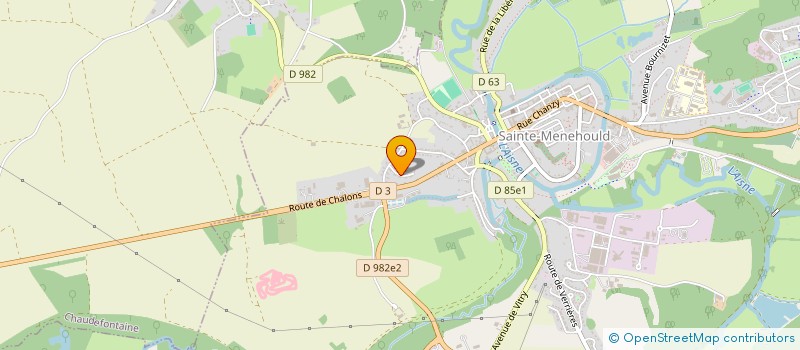 localisation de l'entreprise MONSIEUR CYRIL NIHOTTE  SAINTE-MENEHOULD