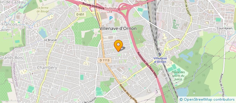 localisation de l'entreprise MONSIEUR CYRIL NORBERT  VILLENAVE-D'ORNON