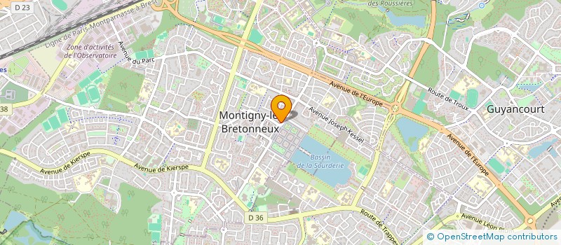 localisation de l'entreprise MONSIEUR CYRIL NOUGAREDE à MONTIGNY-LE-BRETONNEUX