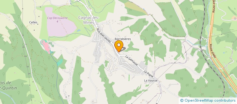 localisation de l'entreprise MONSIEUR CYRIL NOWORYTA  CAGNAC-LES-MINES